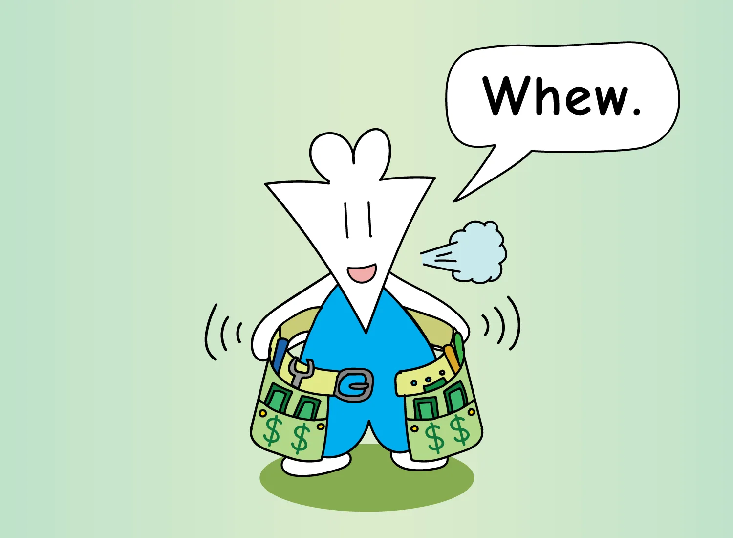 loosening the money tool belt